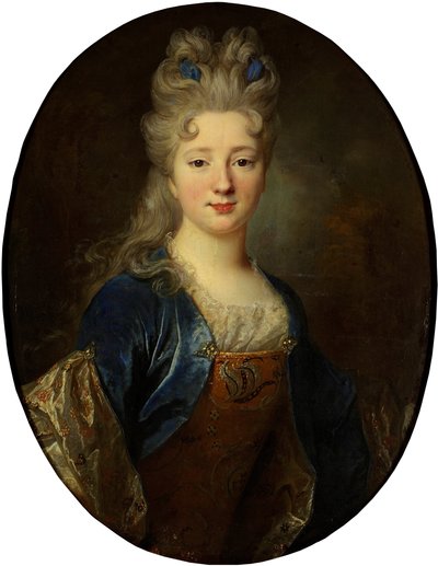 Female Portrait by Nicolas de Largillière